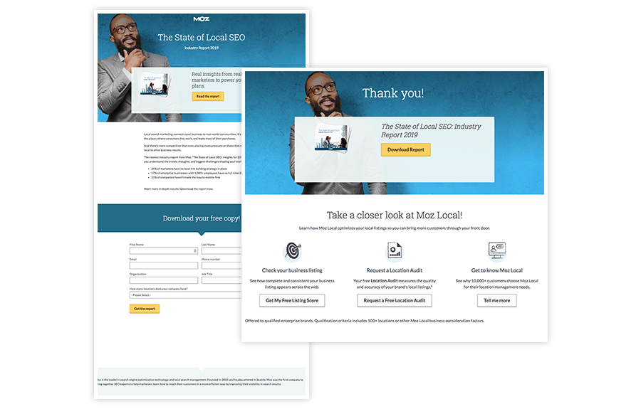 Landing Page Example